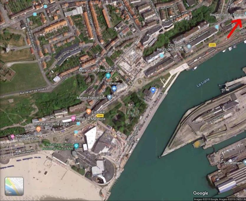 Studio-Cosy 11 Vue Port A Deux Pas De Nausicaa Boulogne-sur-Mer Bagian luar foto